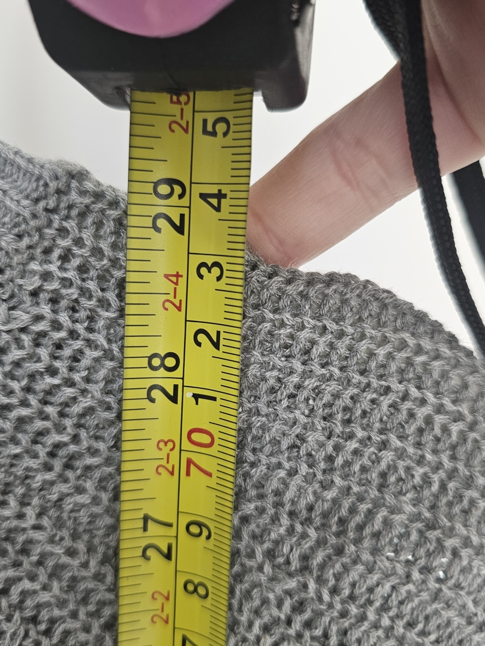 Hayden Los Angeles Gray Ruffle Knit Sweater 2XL NWT Oversized Cottagecore - Picture 7 of 8